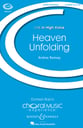 Heaven Unfolding SA choral sheet music cover